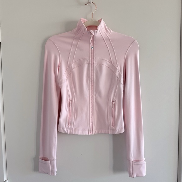 Lululemon Define Cropped Jacket *Nulu Strawberry Milkshake Size 4 NWOT - Picture 1 of 17
